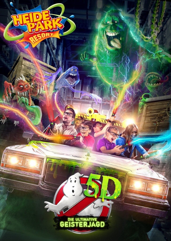 Visual Ghostbusters 5D - Die ultimative Geisterjagd Foto: Heide Park Resort, 2017 TM & © 2017 Columbia Pictures Industries, Inc. All Rights Reserved