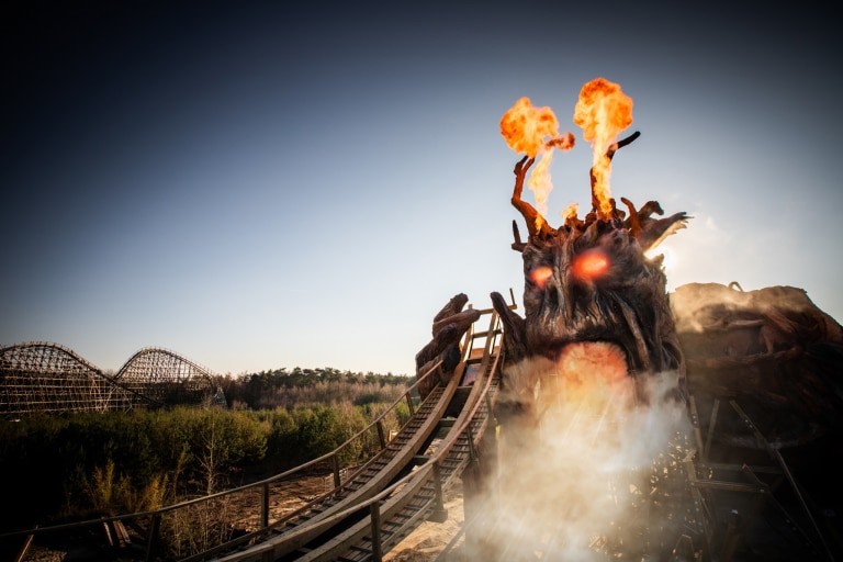 Kampf der Giganten Foto: Heide Park Resort Soltau, 2019