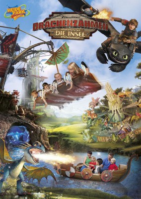 Neue Themenwelt: Drachenzähmen - Die Insel Heide, Bild Park Resort, 2016