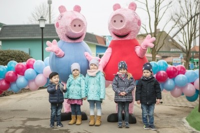 Zum Saisonstart wurde das Peppa Pig Land im Heide Park Resort eröffnet. Foto: Heide Park Resort, 2018