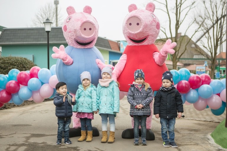 Zum Saisonstart wurde das Peppa Pig Land im Heide Park Resort eröffnet. Foto: Heide Park Resort, 2018