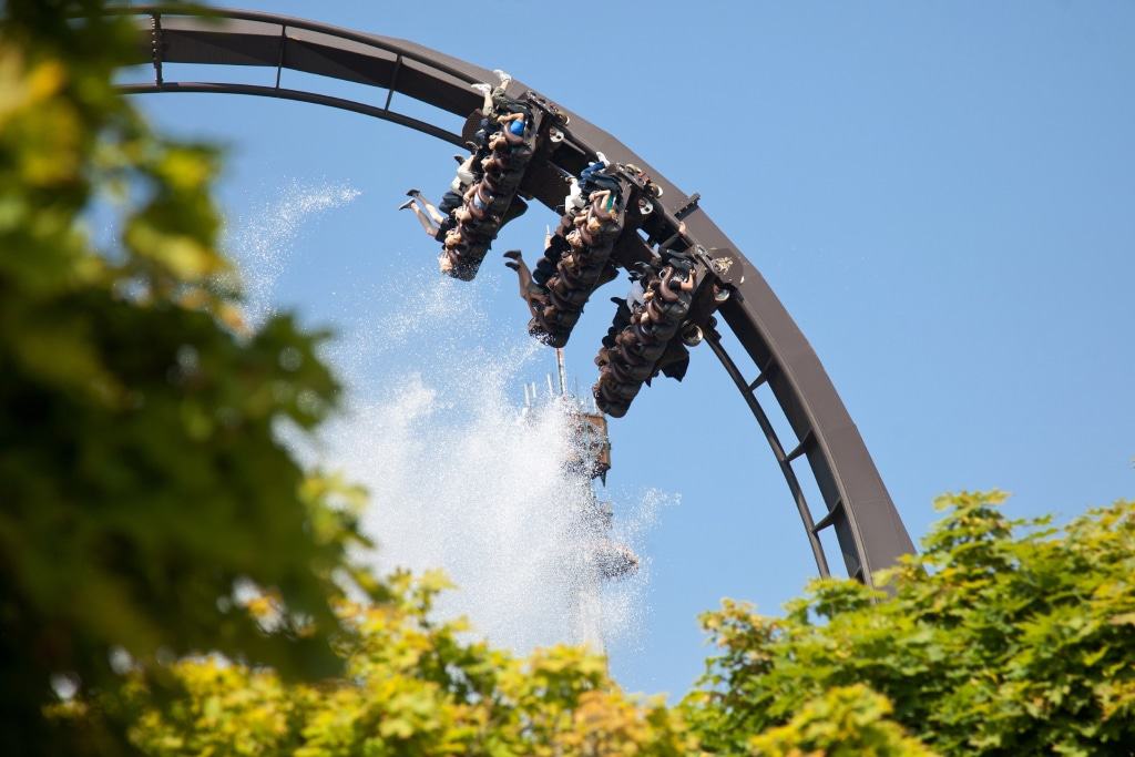 Erfrischung in der KRAKE Foto: Heide Park Resort, 2018