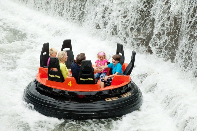 Mountain Rafting - Wasserspaß für die ganze Familie Foto: Heide Park Resort, 2018