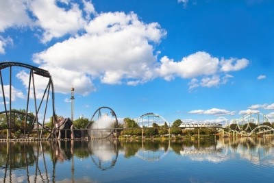 Seeblick im Sommer Foto: Heide Park Resort 2017