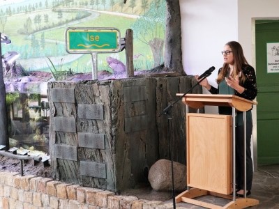 Eröffnung des neuen Fluss-Aquariums im OTTER-ZENTRUM in Hankensbüttel © Aktion Fischotterschutz e.V.