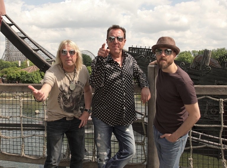 Treten am 24. September ,2016 im Heide Park Resort auf: Die Rock Wolves mit Hermann Rarebell Foto: Heide Park Resort, 2016