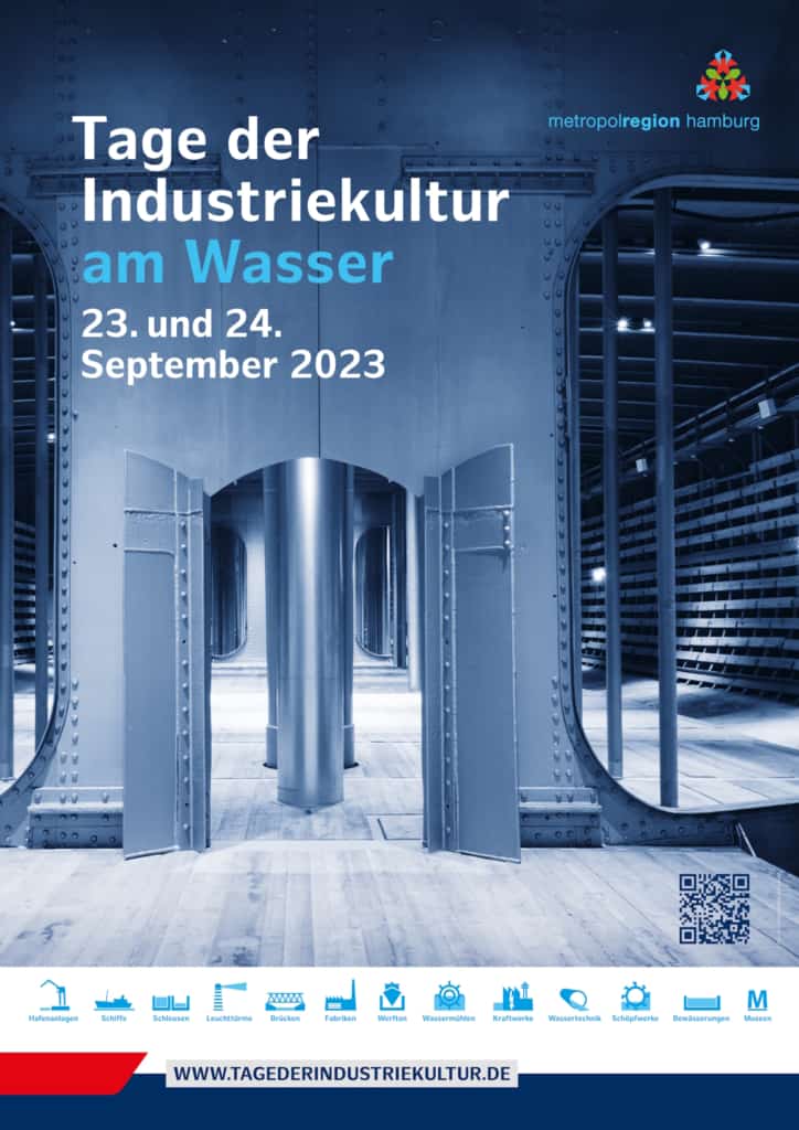 Tage der Industriekultur: Plakat Tage der Industriekultur 2023: Viermastbark Peking
(c) Metropolregion Hamburg