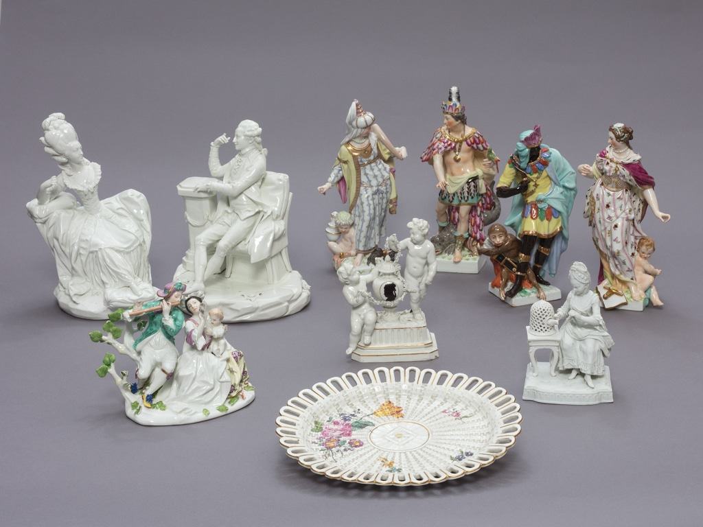 Konvolut aus der Sammlung des Sanitätsrats Wilhelm Dosquet (1859–1938), 1941 beim Auktionshaus Hans W. Lange in Berlin ersteigert. Foto: Bomann-Museum, Celle