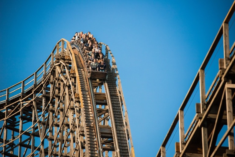 Zehn Stunden Achterbahn fahren an den XXL-Sommertagen Foto: Heide Park Resort, 2019