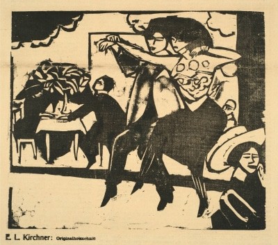 Ernst Ludwig Kirchner: Tanzlokal, 1911, Sammlung Hierling, Foto: Joseph Hierling