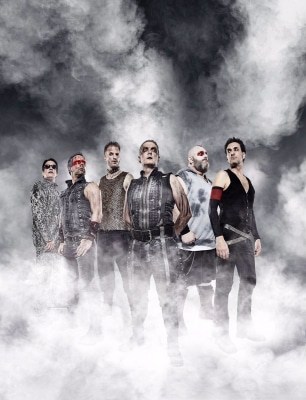 Feuerengel, die Rammstein-Coverband, spielt am 26.08.2017 in Ebstorf
