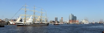 Der Großsegler Kruzenshtern ©Hamburg Messe und Congress / Hartmut Zielke