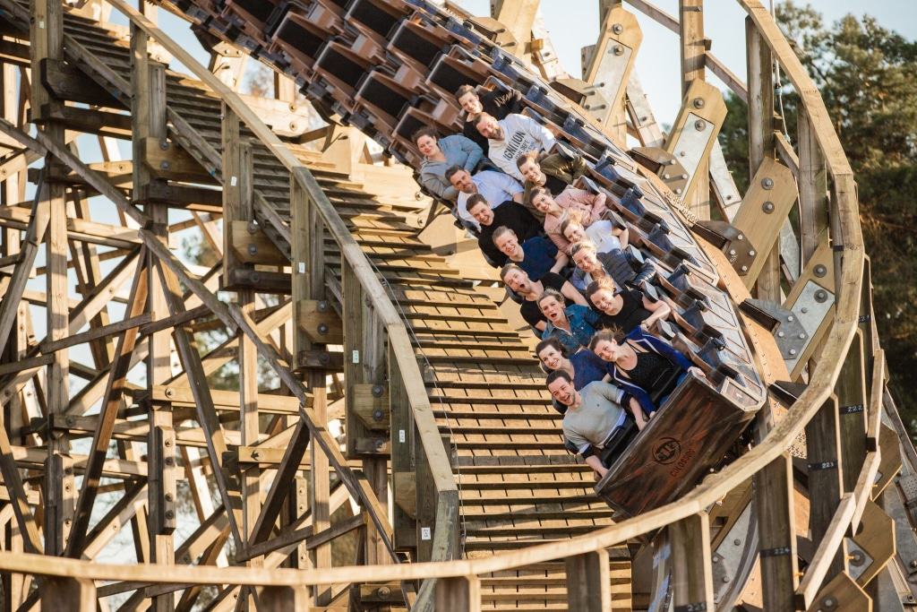 Hier: Colossos - An den XXL-Sommertagen bis zu zehn Stunden Achterbahn fahren! Foto: Heide Park Resort, 2019