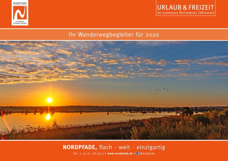 Titelblatt NORDPFADE Wandkalender 2020