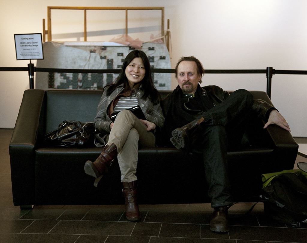 Stephan und Hyunhee Reusse im Denver Art Museum Foto: Archiv Stephan Reusse