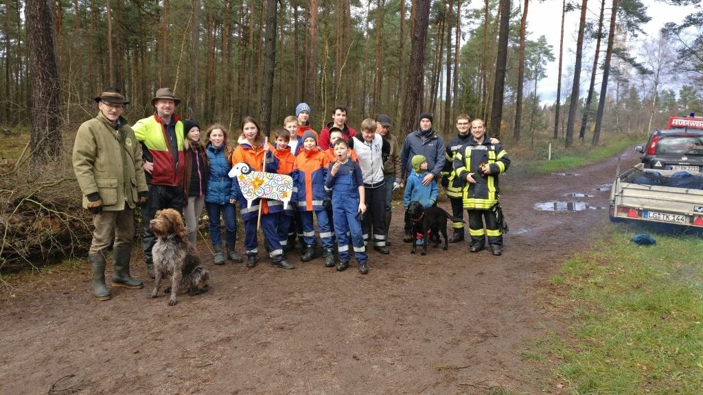 Jugendfeuerwehr Gellersen, Umweltbeauftragter Gellersen © Naturpark Lüneburger Heide e.V.