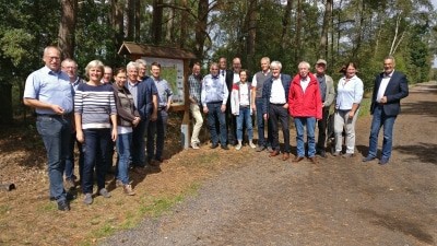 Niedersächsische Naturparke und MdL im Naturpark Dümmer ©AG Niedersächsische Naturparke