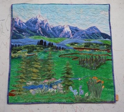 Art Quilt von Karin Flacke