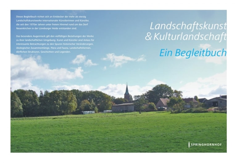 Cover "Begleithandbuch Landschaftskunst & Kulturlandschaft" Springhornhof, Neuenkirchen