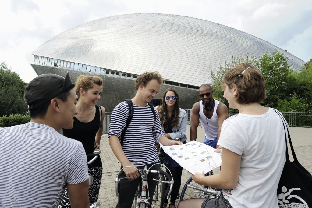 Bremen ist eine Fahrradstadt – neben vielen Tourenangeboten öffnet im Juni im Universum Bremen die Sonderausstellung „Bike it – Vom Laufrad zum Lebensgefühl“. Copyright: Ingo Wagner/WFB Wirtschaftsförderung Bremen