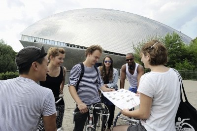 Bremen ist eine Fahrradstadt – neben vielen Tourenangeboten öffnet im Juni im Universum Bremen die Sonderausstellung „Bike it – Vom Laufrad zum Lebensgefühl“. Copyright: Ingo Wagner/WFB Wirtschaftsförderung Bremen