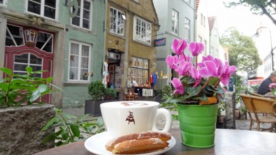 BTZ_5647_Schnoorkonditorei - Kaffee und Kaffeebrot.jpg, Copyright: Ingrid Krause / BTZ Bremer Touristik-Zentrale