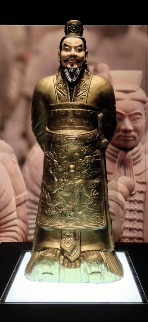 Die Terrakottaarmee des Ewigen Kaisers Qin Shi Huang Di ist mit 150 Repliken in Bremen zu sehen. Copyright: All in One