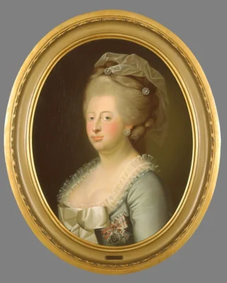 Caroline Mathilde, gemalt vom dänischen Hofmaler Jens Juel, 1771. © Residenzmuseum im Celler Schloss, Foto: Fotostudio Loeper, Celle.