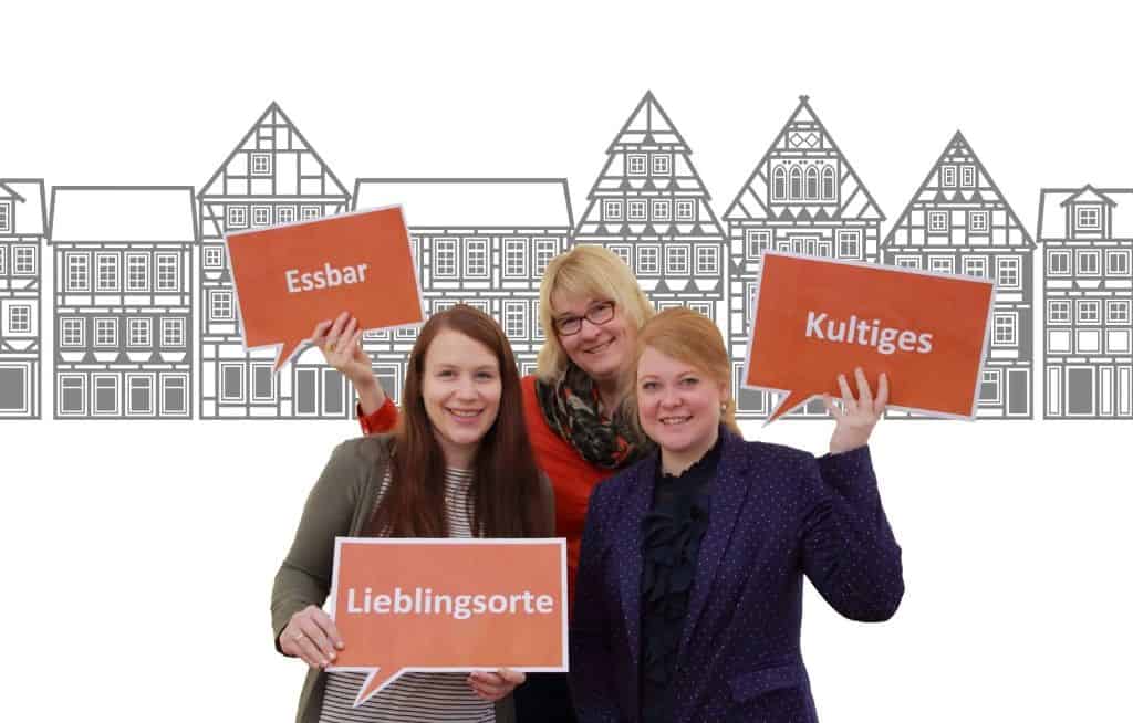 Celler Blogger, von links: Viktoria Hintz, Andrea Lyß und Sarah Jacobi, Foto: CTM GmbH