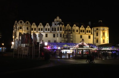 Celler Winterzauber am Schloss bei Nacht 2019