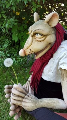 Cornelia Fritzsche komt mit ihrer "Ursula von Rätin"