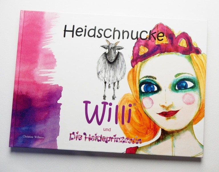 Cover von "Heidschnucke Willi und die Heideprinzessin von Christine Wilkens ISBN 978-3000542367