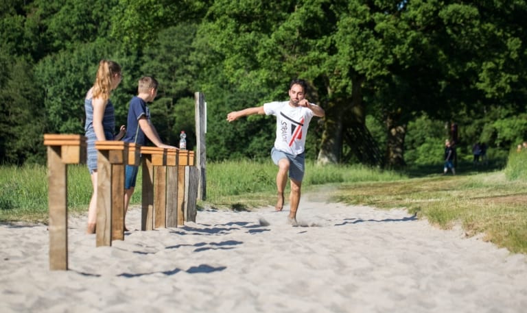 Draußen aktiv im Barfußpark, Foto: Barfußpark Lüneburger Heide
