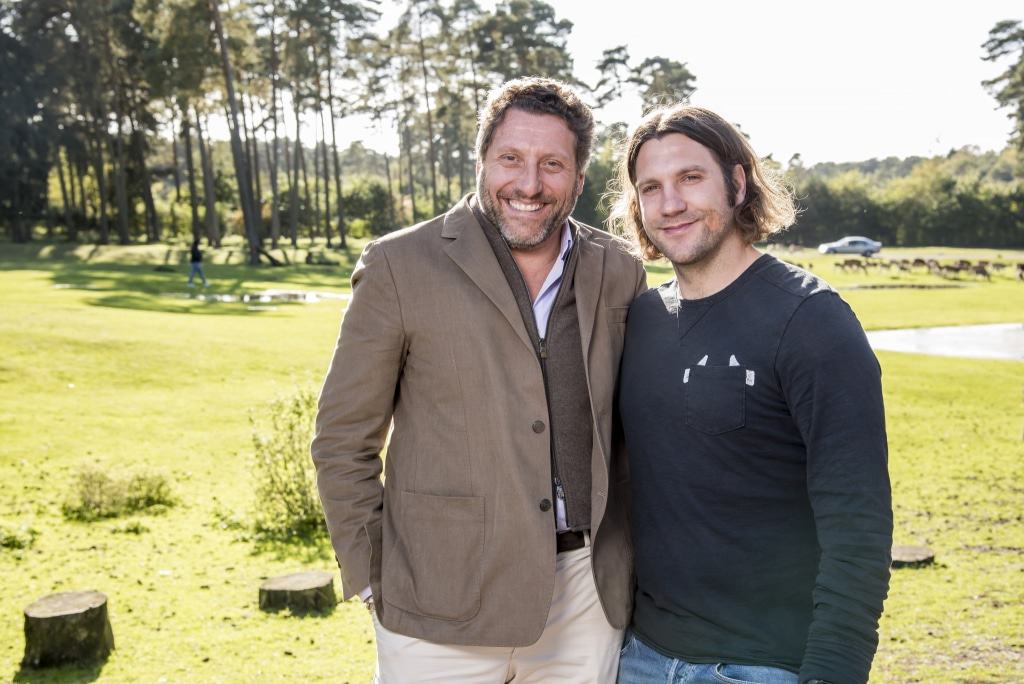 Torsten Frings, hier mit Dr. Fabrizio Sepe, Geschäftsführer der Serengeti-Park Stiftung  Foto: Serengeti-Park Stiftung  Foto: Serengeti-Park Stiftung