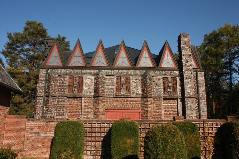 Fassade des Kunsttempels &copy; Kunststätte Bossard