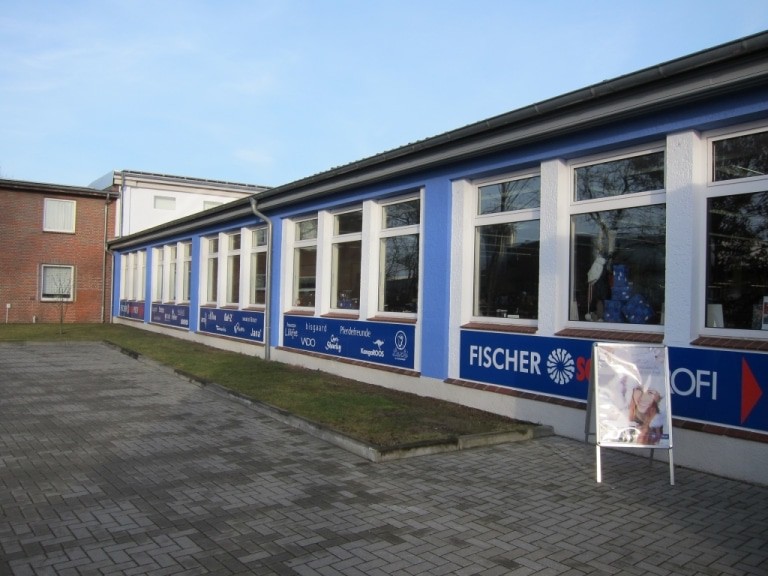 Außenansicht Fischer Schuhprofi Werksverkauf in Schneverdingen