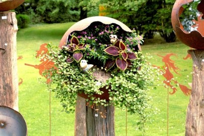 Im Angebot: Gartendekorationen, © Bachmann-Museum Bremervörde
