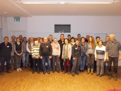 Gruppenbild der Teilnehmer des ZNL-Aufbauseminars am 19.11.2016 Foto: Peter Sieffert