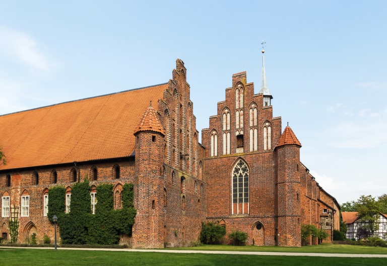 Heidekloster Wienhausen - guterhaltene Backsteingotik