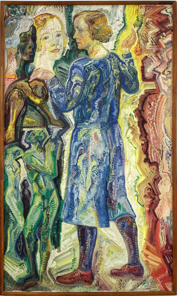 JB 1663, Johann Michael Bossard Die drei Gesichter meiner Frau, 1932 Foto: Kunststätte Bossard