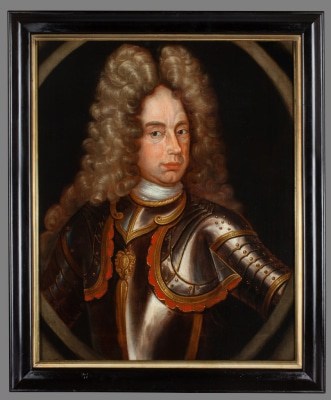 Johann Albrecht Lösecke (1663-1708) Oberst, Dragoner-Regiment Bülow Unbekannter Maler Öl auf Leinwand Um 1700 Bomann-Museum Celle, Inv.-Nr. 008323