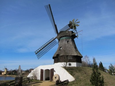 Kellerholländermühle im Mühlenmuseum in Gifhorn