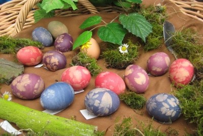 Kleine Eierkunstwerke der besonderen Art. Foto: Biosphaerium Elbtalaue