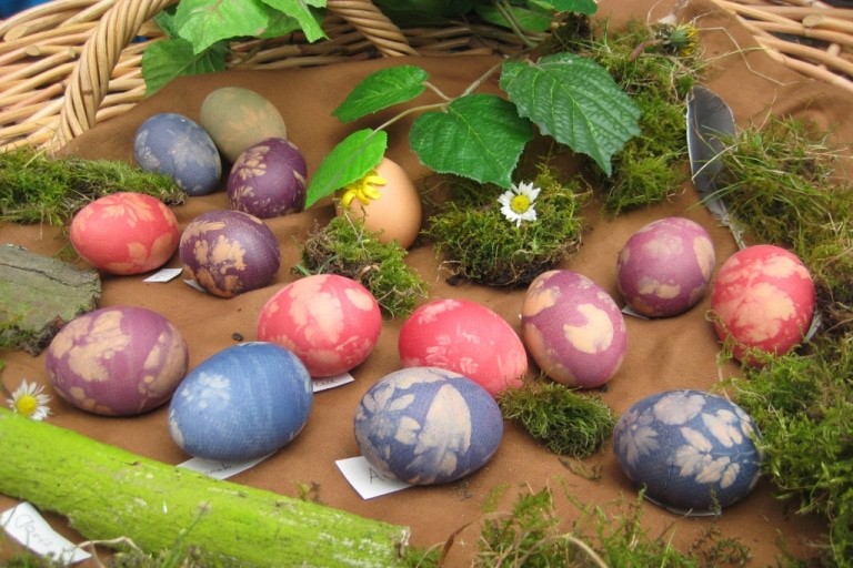 Kleine Eierkunstwerke der besonderen Art. Foto: Biosphaerium Elbtalaue