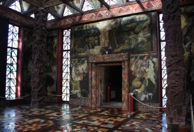 Kunsttempel Innenansicht © Kunststätte Bossard