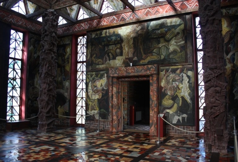 Kunsttempel Innenansicht © Kunststätte Bossard
