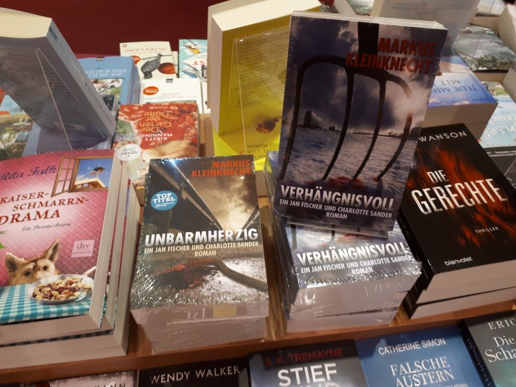 Die Krimis von Markus Kleinknecht im Buchhandel