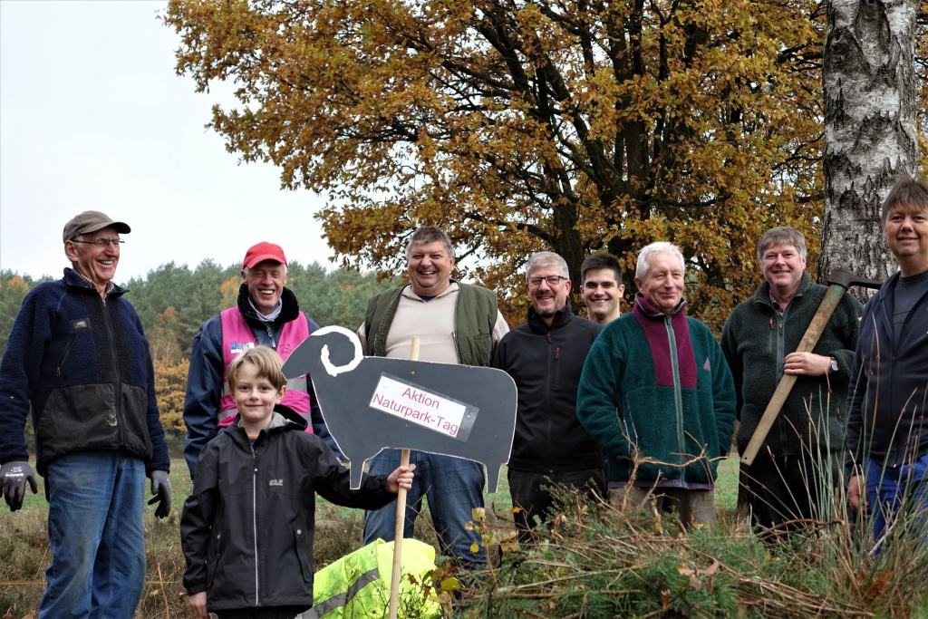 Teilnehmer beim Naturpark-Tag 2018: Der Dorfgemeinschaftsverein Steinbeck Foto: Naturparkregion Lüneburger Heide e. V.