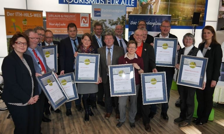 Wanderwege und Radregion in Niedersachsen im Rahmen der ITB in Berlin ausgezeichnet, Foto: Niedersächsisches Ministerium für Wirtschaft, Arbeit und Verkehr