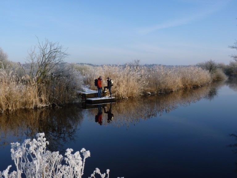 Die NORDPFADE begeistern auch im Winter. (c) TouROW